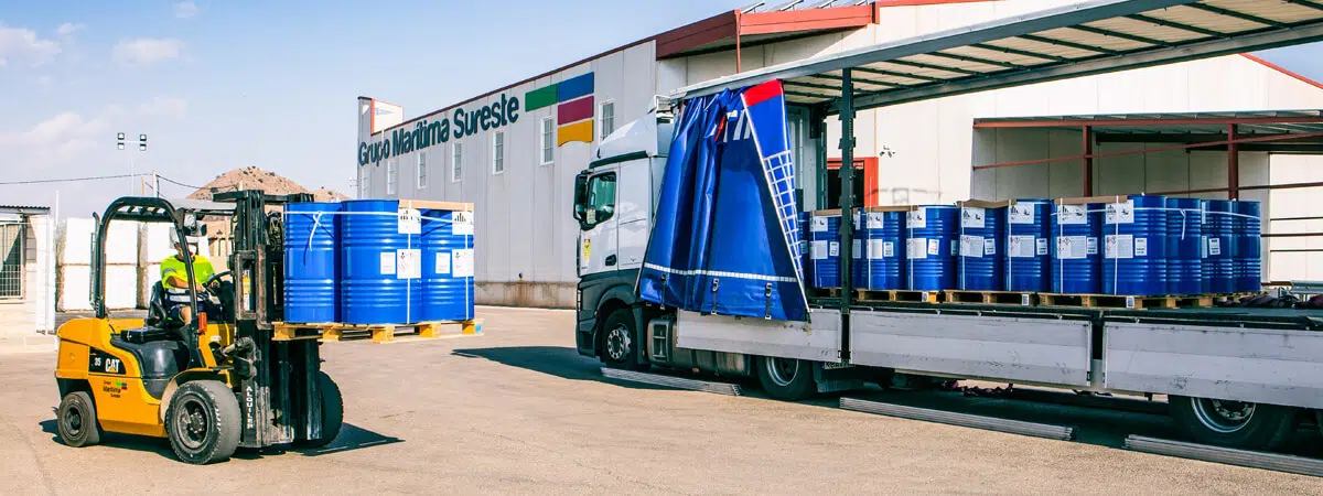 BM Transport kamion na utovaru